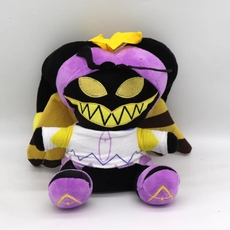 Nouveau Helluva Boss Vokes Evil Boss poupée comparé à Leeds poupée en peluche douce Collection Anime maison mignon décoration Festival cadeau