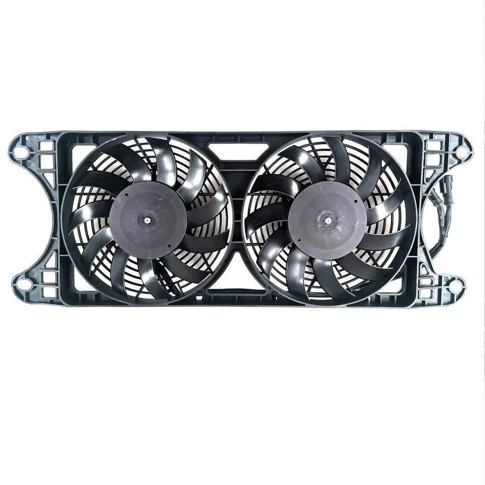 CARRUCHI WG9725530523 Ac fans for Sinotruk Howo 371 truck Air conditioner condensing fan assembly