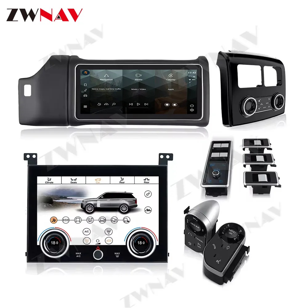 

ZWNAV Touch Screen Car Radio for Land Rover Vogue L405 2013-2017 Android Radio Multimedia With GPS Navigation Carplay