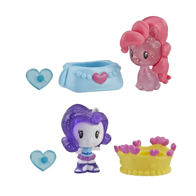 Hasbro My Little Pony Figurine Cute Wedding Balloon Doll Toys Fluttershy Pinkie Pie Rarity Surprise Figure Kids Gifts Blind Box