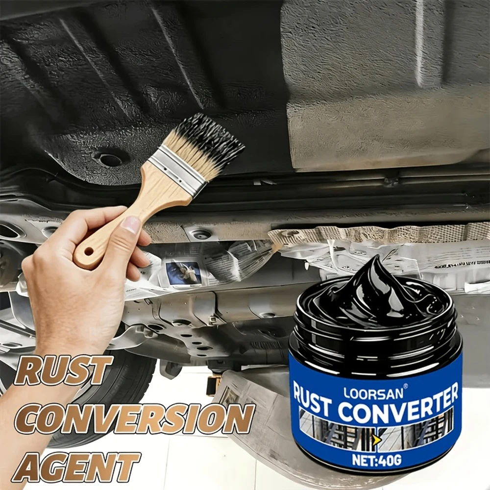Metal Rust Prevention Conversion Paste, Suitable for Car Frames, Door Frames, Wheels And All Metal Parts. Also Suitable for Iron