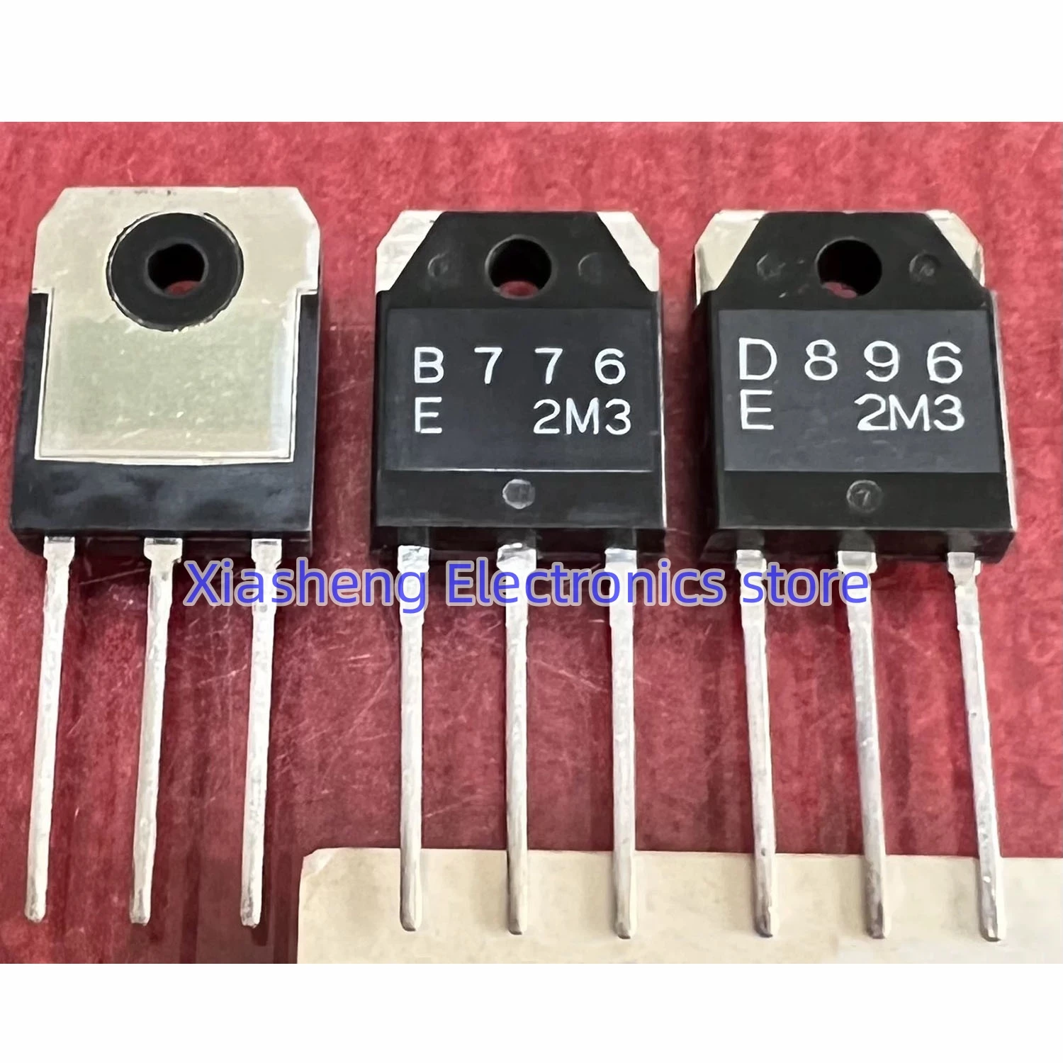 

New Original 2Pairs 2SB776 B776 + 2SD896 D896 TO-3P Audio Amplifier Transistor In Stock Good Quality