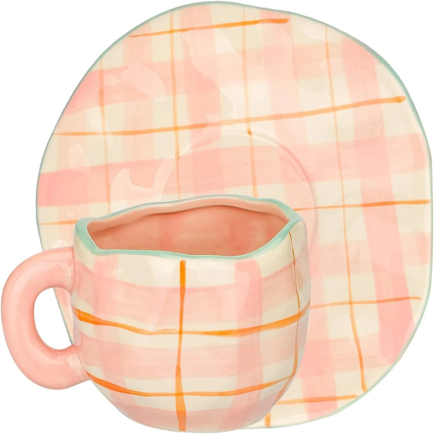 

MDZF Ceramic Office Coffee Cup Set with Saucer - Elegant and Durable for Pure Enjoyment