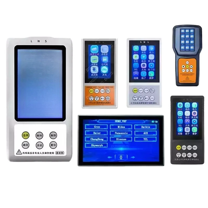 Multi‑Brand Inverter Air Conditioner Tester, Compressor Fan Maintenance Test Tool English Overseas Version