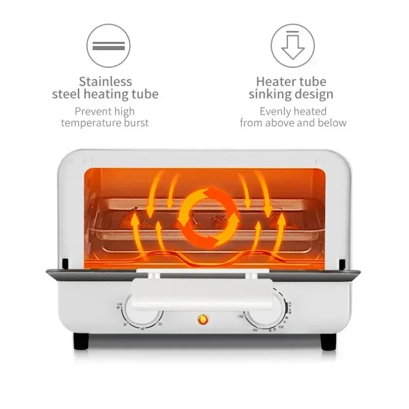 10L multifunctional electric oven home oven steam baking all-in-one machine mini oven