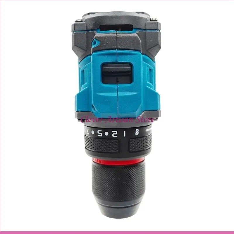 E06B POWERBOOT Draadloze boor 20V Elektrische stroomboor handheld Drill Boor Driver Tool Variabele snelheid Borstelloze -boor