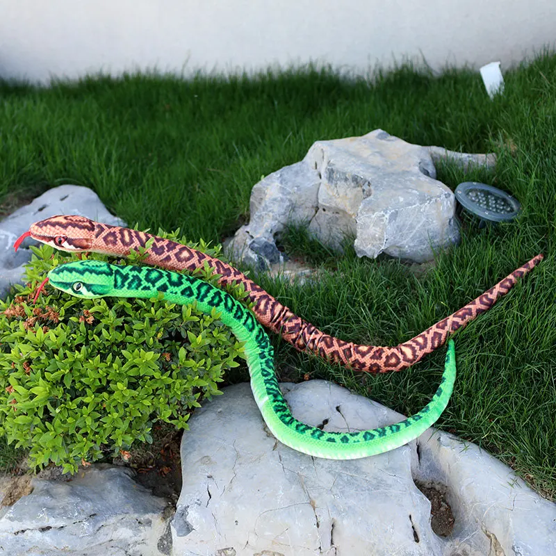 

100 см Новая искусственная набивная боа Кобра Реалистичная Длинная Змея плюшевая кукла креативное украшение комнаты подарки на день рождения