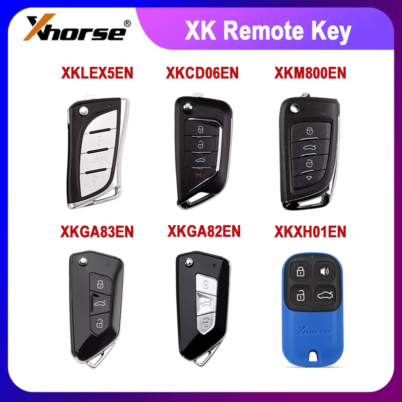 1 قطعة Xhorse XK VVDI مفتاح بعيد XKLEX5EN XKCD06EN XKM800EN XKGA83EN XKGA82EN XKXH01EN #1