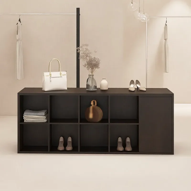 Clothing store Nakajima table flowing water platform children's clothing store storage floor cabinet simple clothing display