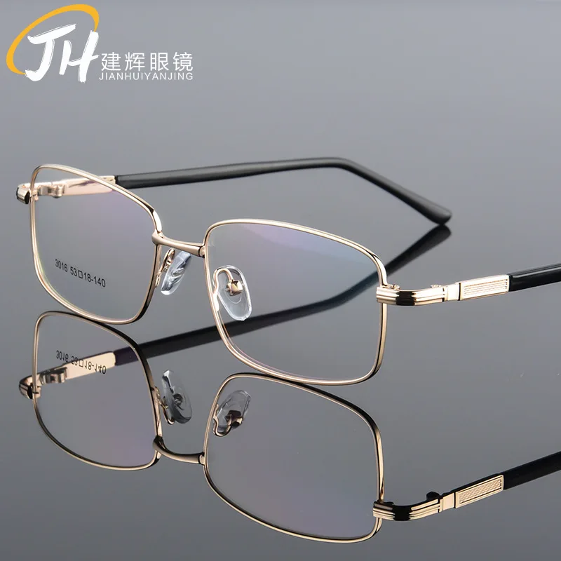 Fashion eyeglasses classic thick gold plating men's new full frame optical glasses frame fashion spectacle frames