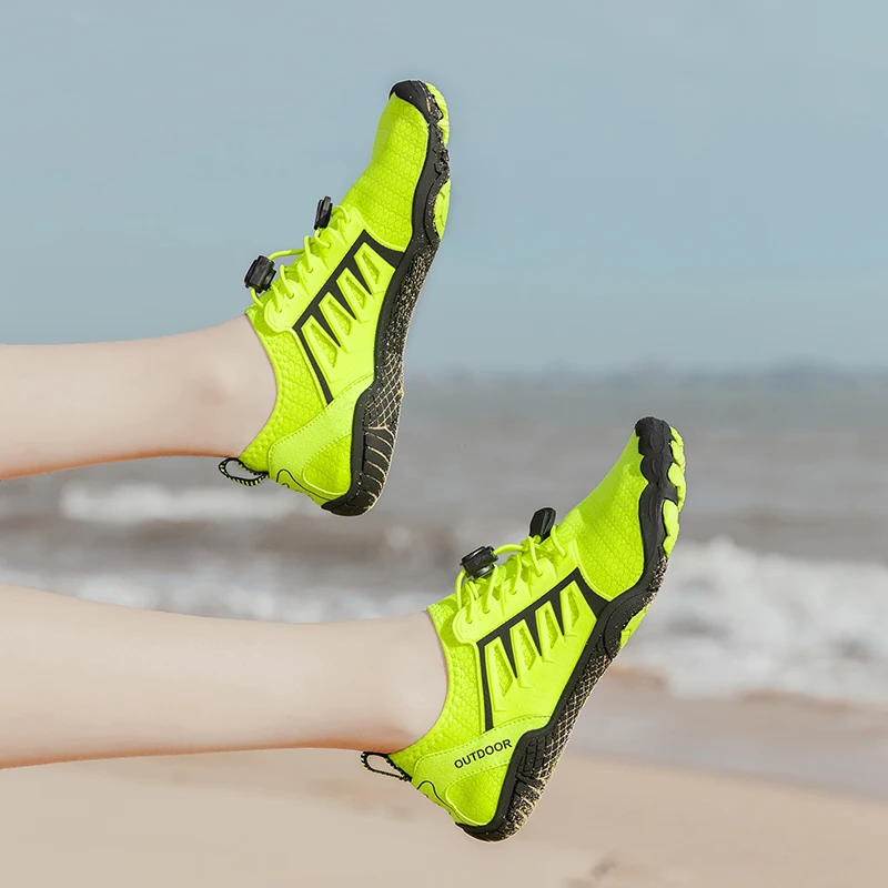 حار بيع الصيف لينة ومنعشة حذاء للسير مسافات طويلة الشاطئ تصفح الاتجاه المضادة للانزلاق أحذية السباحة أحجام 36-46 للرجال والنساء #2