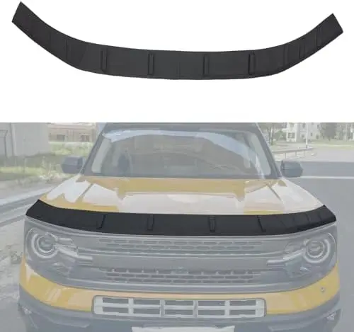 

Hood Protector for 2021-2024 Bronco Sport – Front Hood Guard & Deflector Trim Accessory