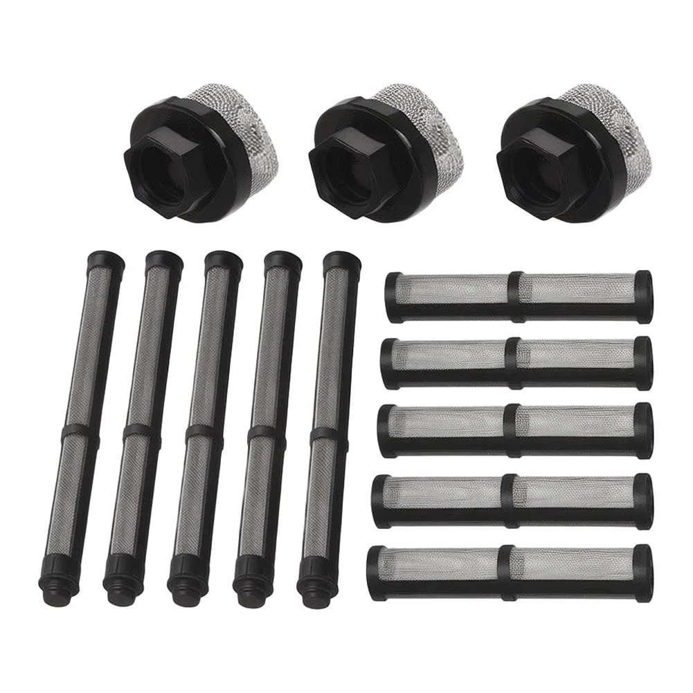 High Pressure Airless Spray Filter Stainless Steel Mesh 13 Piece Set For Painting Project Clog Prevention Construction
