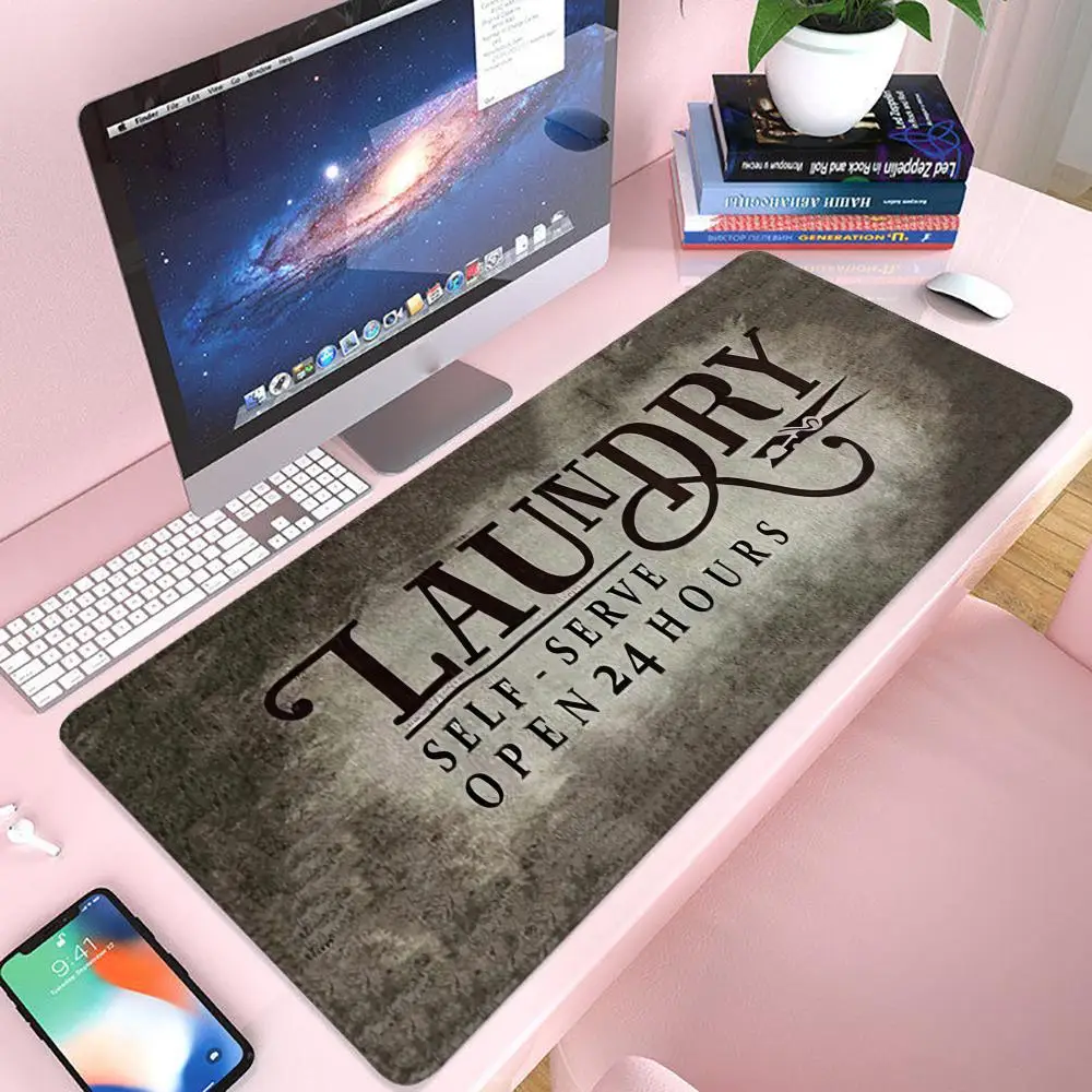 

Laundry Mouse Pad Gaming 900×400 Mousepad Gamer Xxl Mouse Mat Offices Accessories Keyboard Long Pad Computer Desk Mat