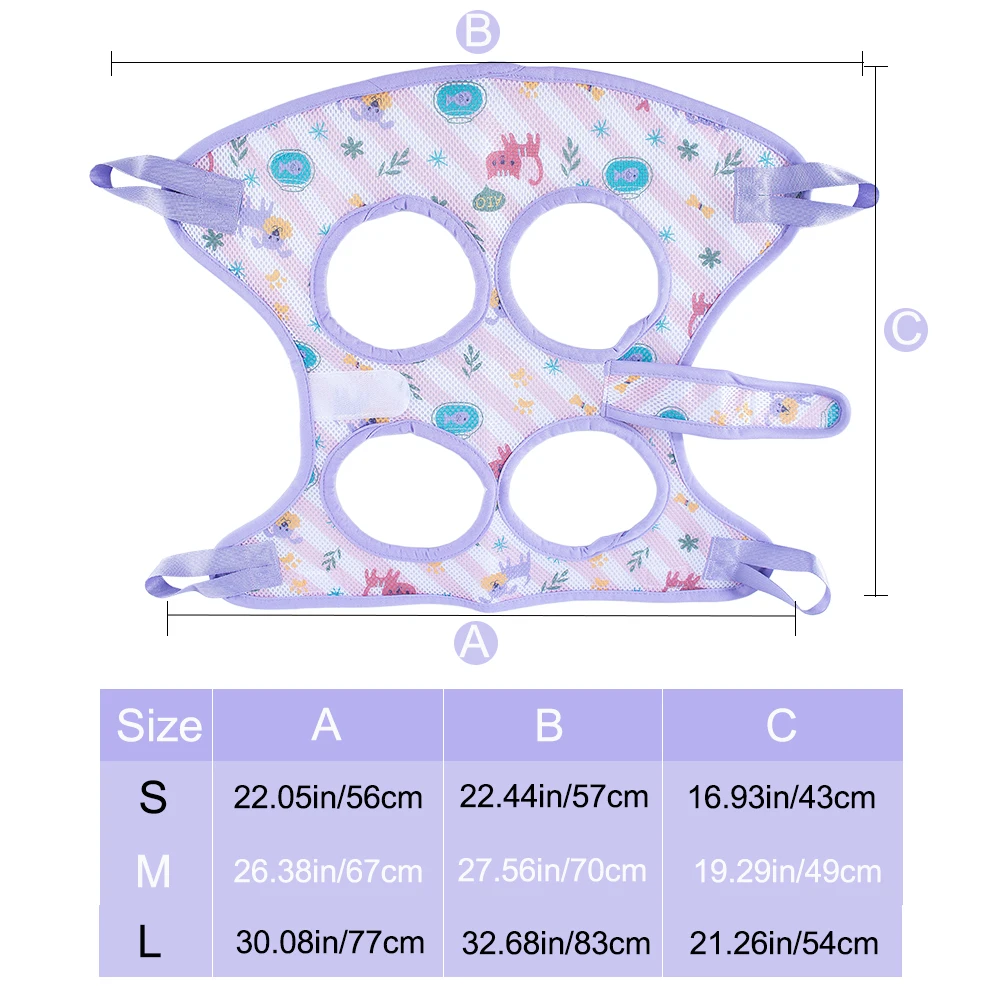 1 قطعة أرجوحة تهذيب الحيوانات الأليفة الكلب الاستمالة حبال لقط الأظافر واستخدام استحمام الكلاب-حبال قابلة للتعديل للكلاب والقطط