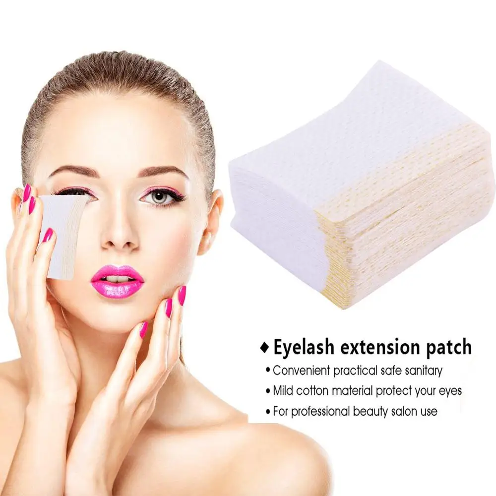 Makeup Tool Cotton Pads Remover Disposable Eye Tips Sticker Under Eye Pads Eyelash Extension Patch for Grafting Lashes