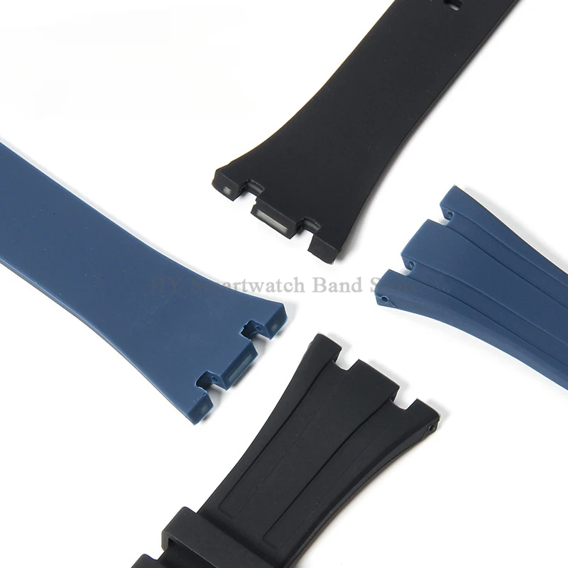 27mm 28mm 30mm Rubber Watch Band for Audemars for Piguet Royal Oak 15400 15703 Diving Bracelet Men Women Sport Wrist Band for AP