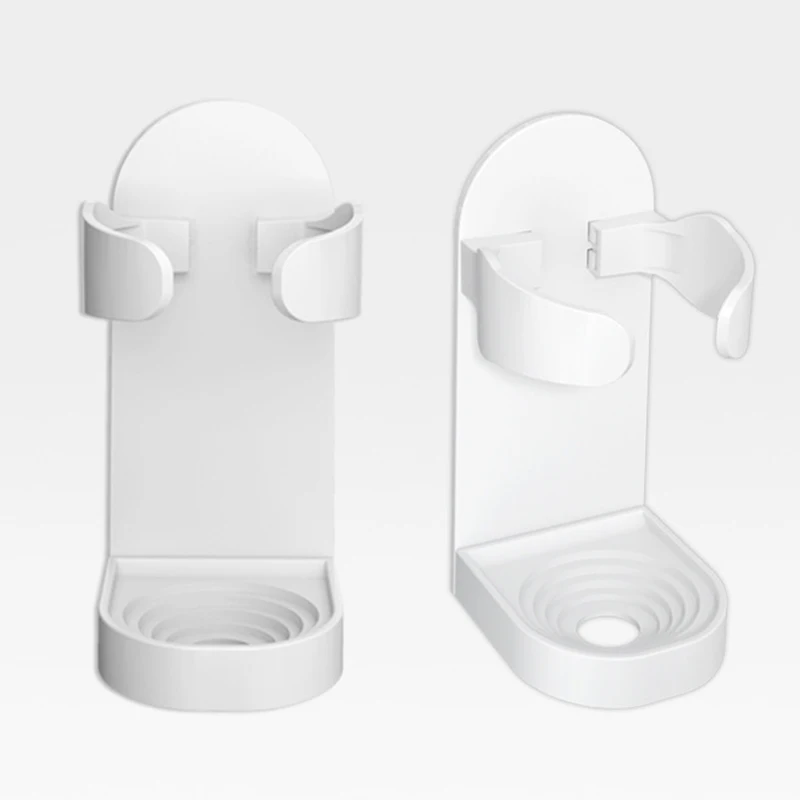 Electric Shaver Razor Wall-Mounted Holder Traceless Toothbrush Stand Rack Space Saving Storage Holder Base Bathroom Accessories