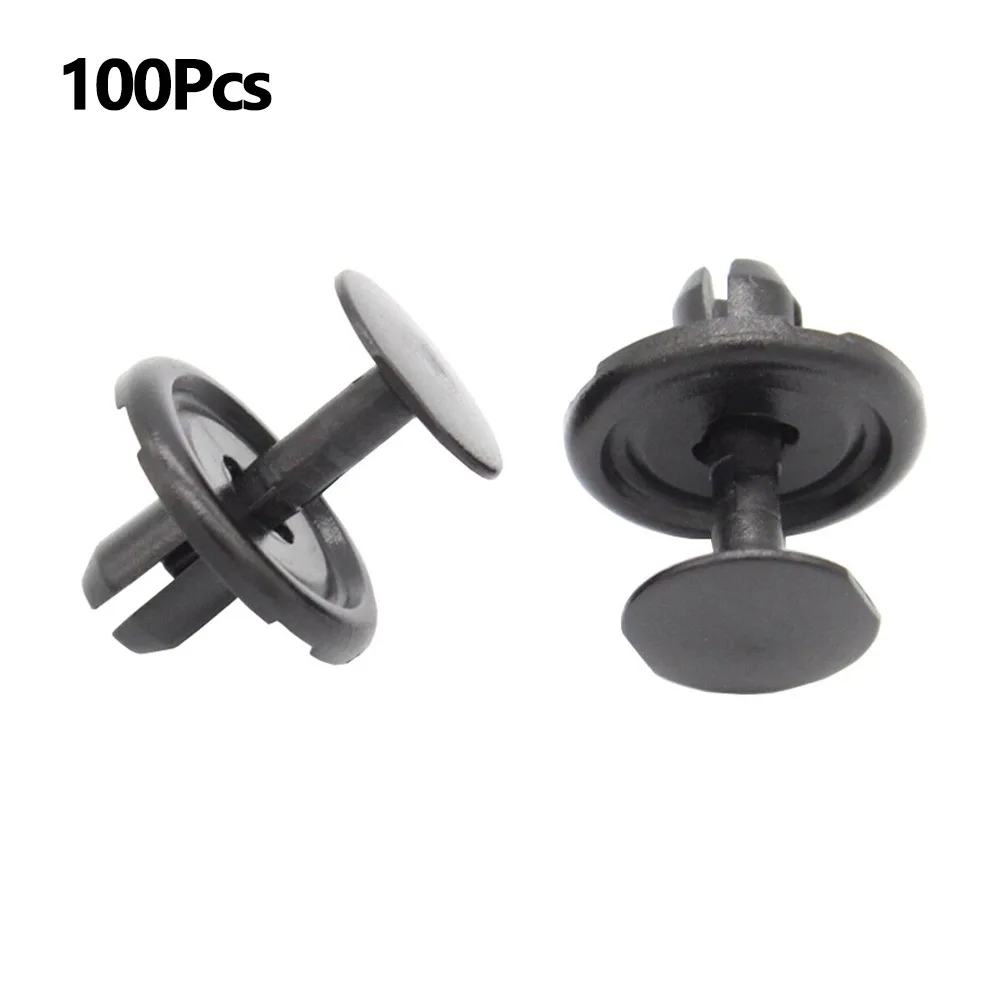 90467-07214 100 Pcs Nylon Clip Car Accessories Black Nylon Fender Liner Retainer For Auveco 21294 Fits For Toyota