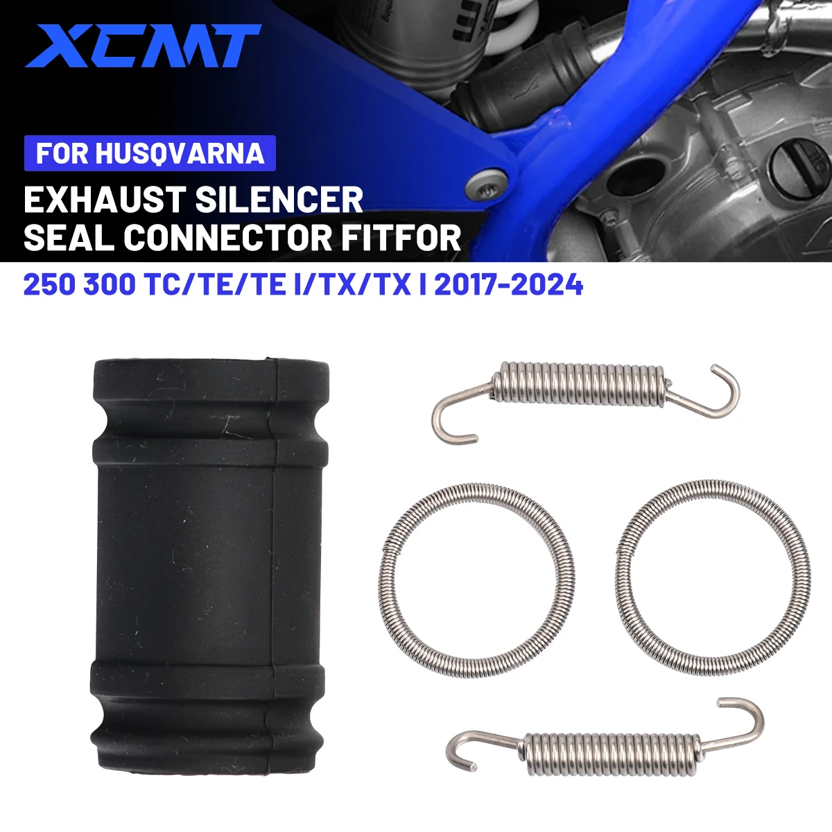 

Exhaust Silencer Tailpipe Rubber Seal Exhaust Coupler For HUSQVARNA 250 300 TC TE TEi TX TXi For GASGAS EX EC MC For KTM 21-24