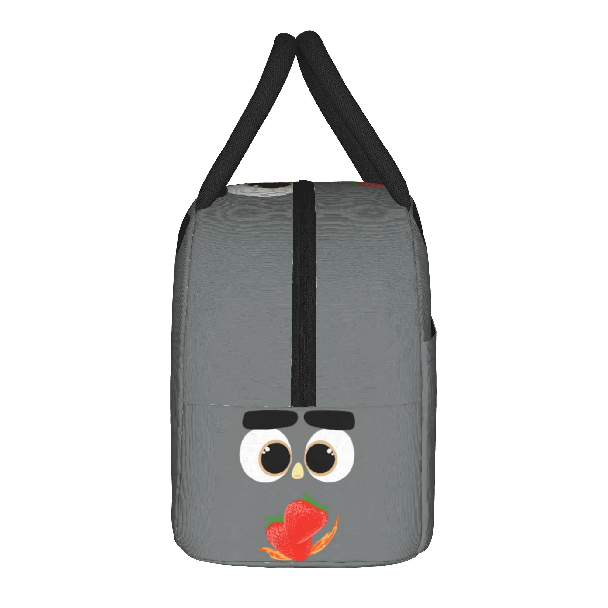 Cartoon Animal Face Lunch Bag Cute Pet Portable Zipper Lunch Box Adult School Print Cooler Bag Funny Oxford Tote Food Bags