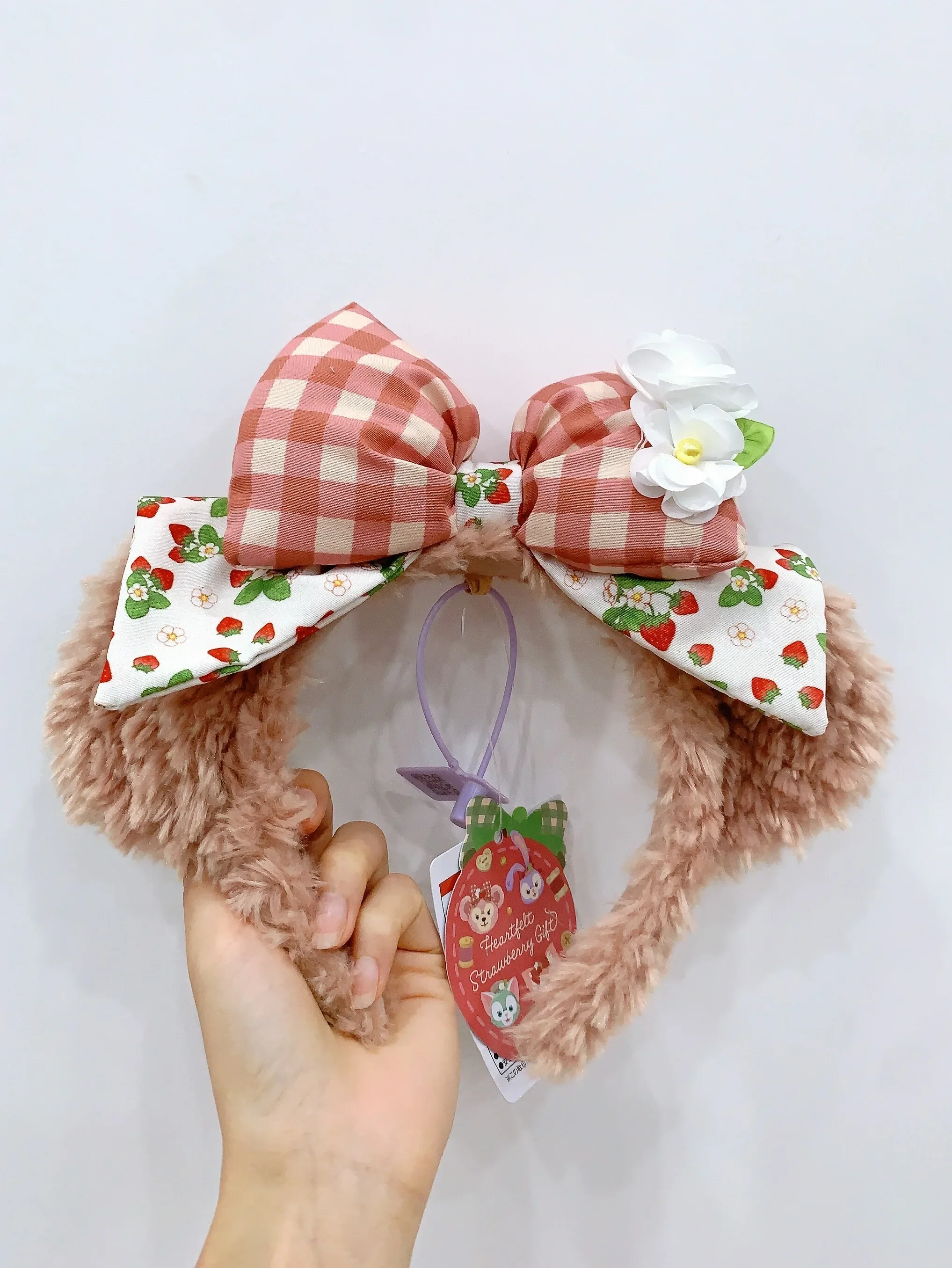 Handmade Bow Barrettes Kawaii Cute Spring Strawberry Valentine's Day Series Headband Cute Girl Hairpin Hair Accessories Gift