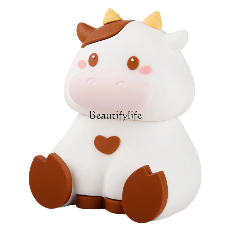 

Cross-border Bluetooth audio mini cute animal mobile phone holder audio desktop ornament