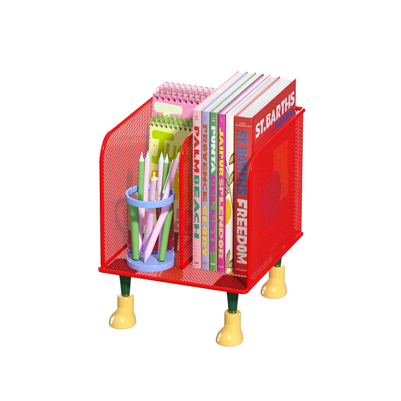 

Красные двойные подставки для книг, набор металлических подставок для книг, двойная подставка для книг, декоративный настольный органайзер, подставка для книг для дома, офиса, библиотеки