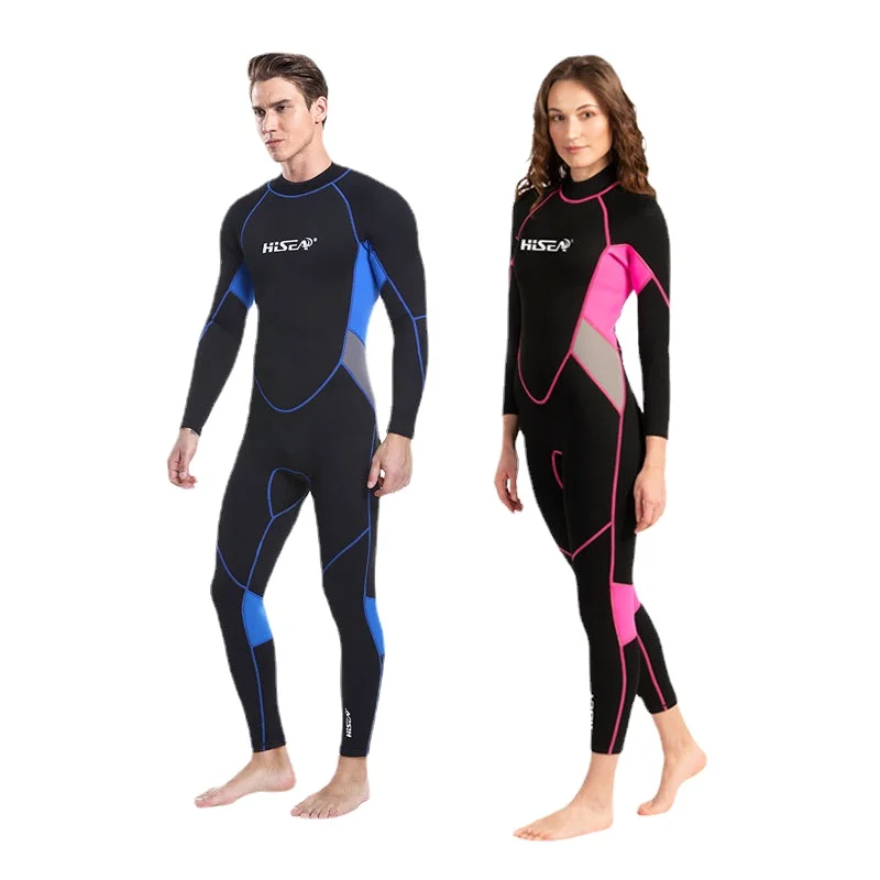 High Quality 3mm Woman Neoprene Wetsuit Surfing Diving Suit Individuality Surf Clothing Keep Warm Winter Swimsuit