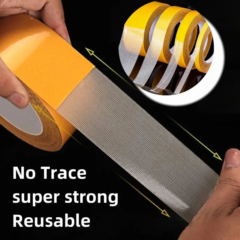 

Super Sticky, High-Viscosity Double-Sided Adhesive Tape - Perfect for Carpet, Leather, Wall & Floor Fixing.