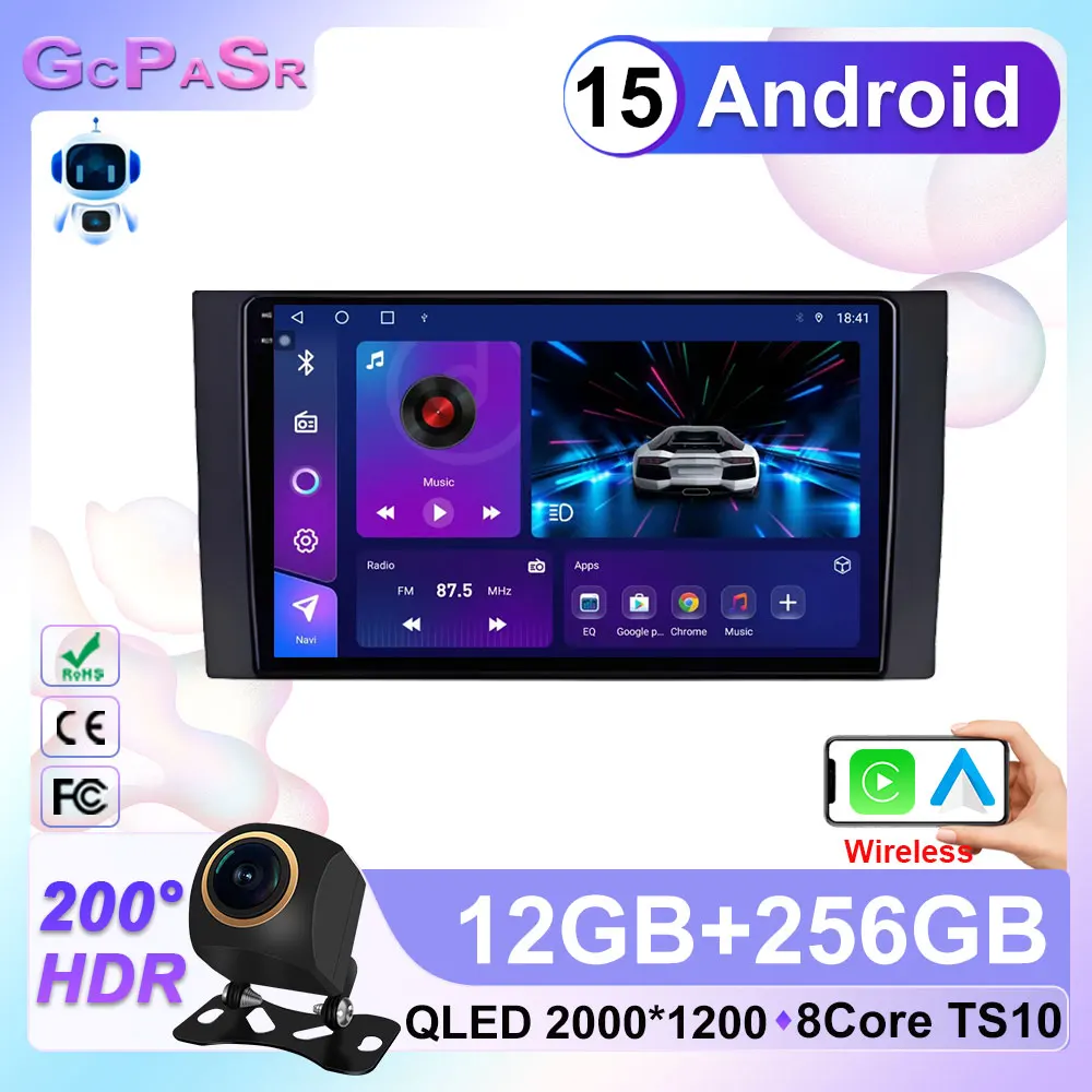Android15 Car For Foton Tunland 2012 - 2017 Auto  Radio Stereo Multimedia Player 5G wifi GPS Navigation Wireless Carplay CPU