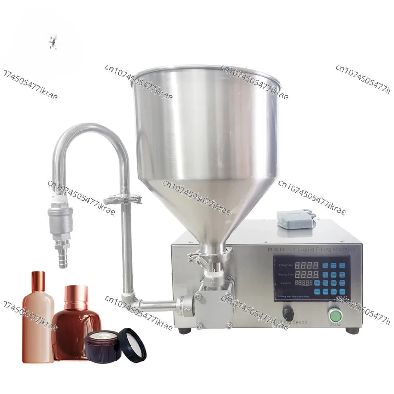 Production Line Sauce Cosmetic Cream Ointment Jar Paste Paint Jam Bottle High Viscosity Liquid Filling Machines