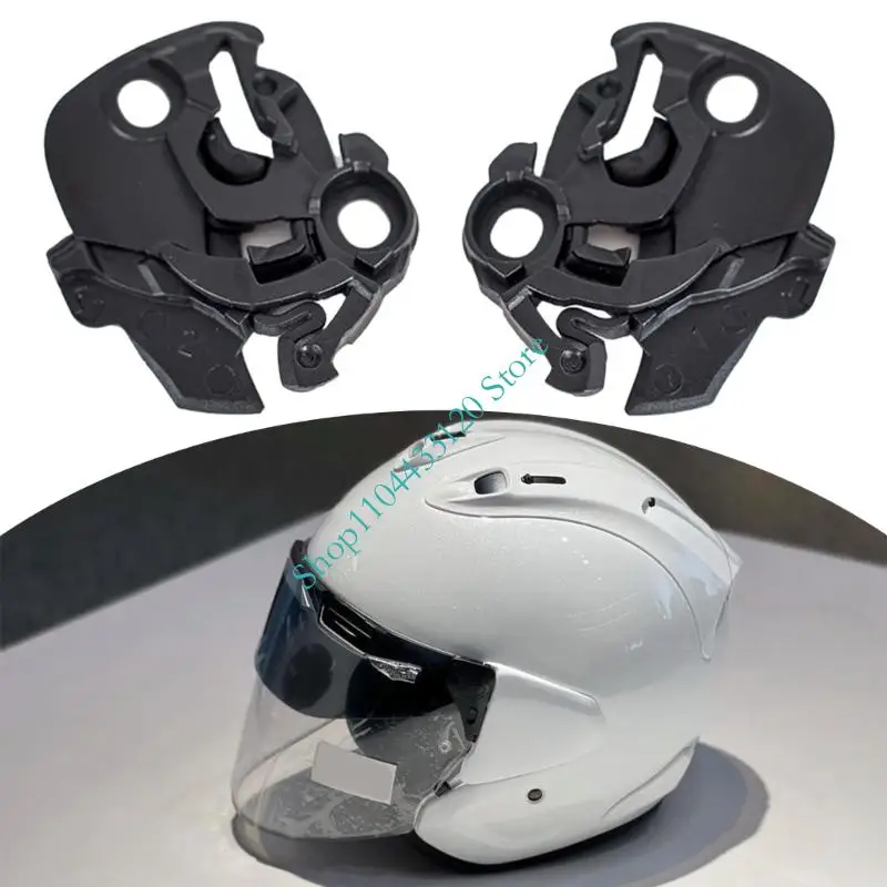 0XXD Lightweight Helmet Visors Attachment Base Nonslip Plastic Construction Half Helmet Upgrade For Select Model