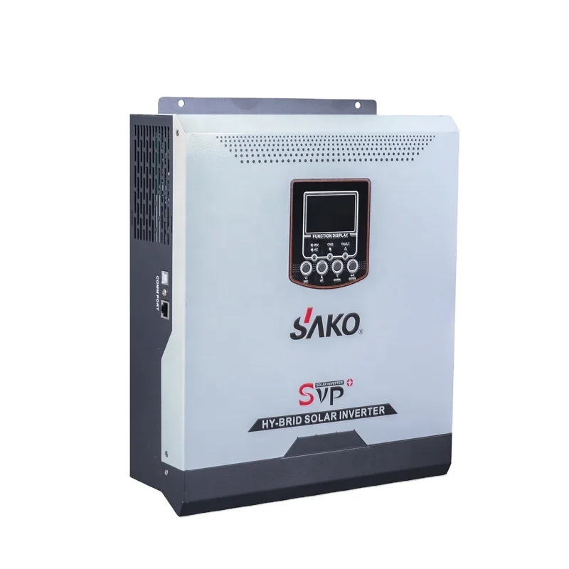 Best price SAKO SVP 50A PWM solar charge 1KW 2KW 3KW model single Phase inverter efficient for home system 230vac