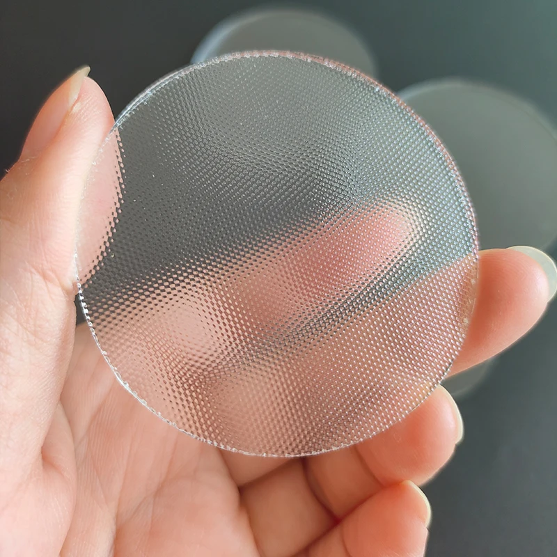 Diameter 35mm 45mm 50mm 60mm 69mm 75mm 92mm 110mm Thickness 3mm Cloth Glass Sheet LED Downlight Flashlight Round Glass Lens