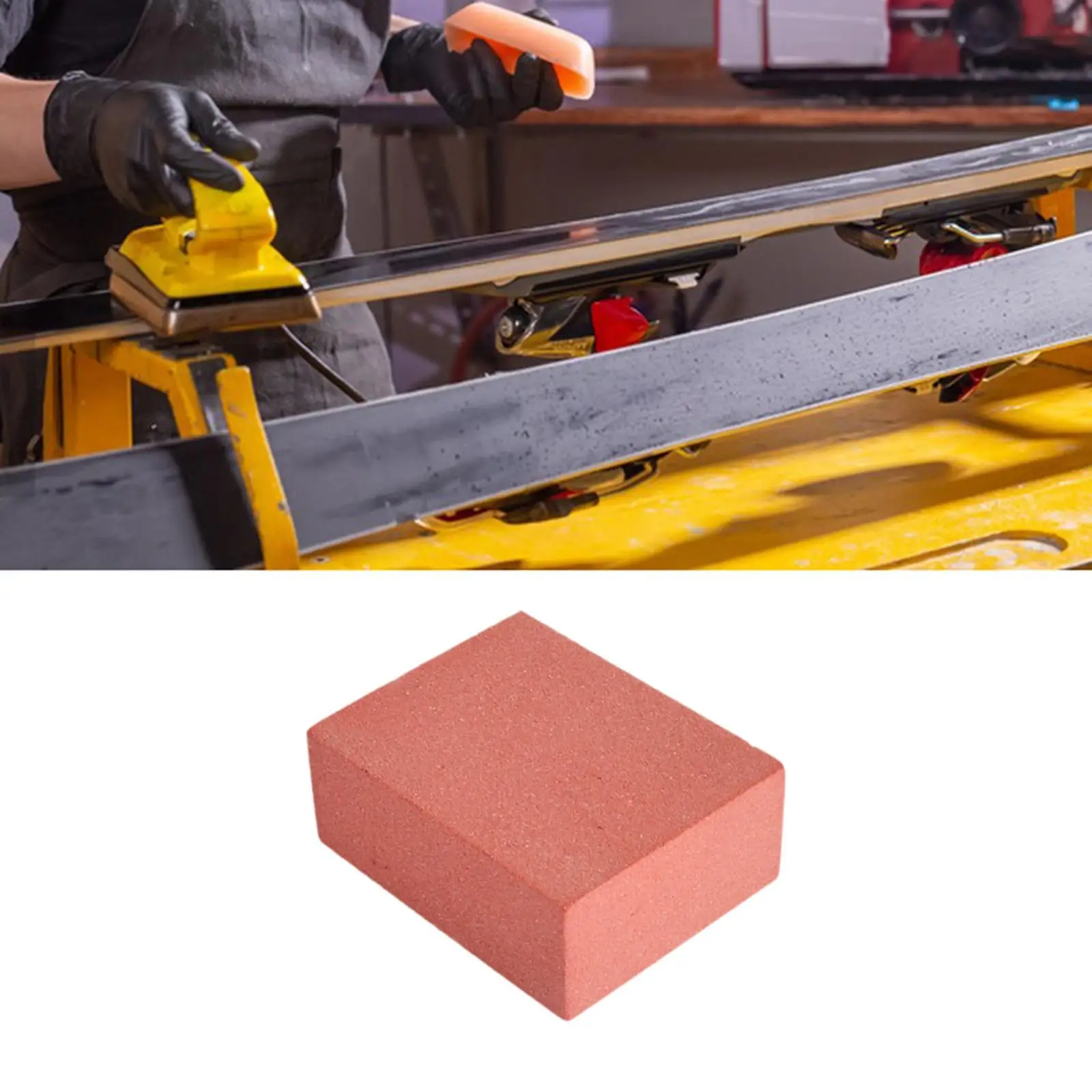 حجر طحن الحجر اللاصق على الجليد، حجر إزالة الأزيز من حجر التزلج #4