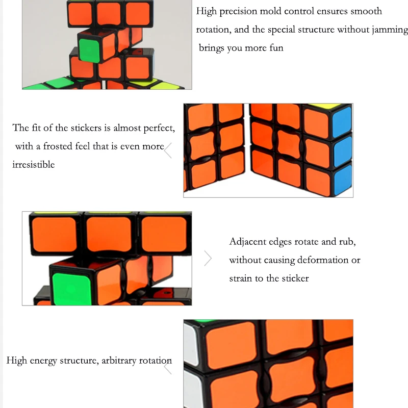 1x3x3 Magic Cube Professional Puzzles Magic Square Anti Stress Toys Magico Cubo 133 Children Educational Toys  Kids Gifts