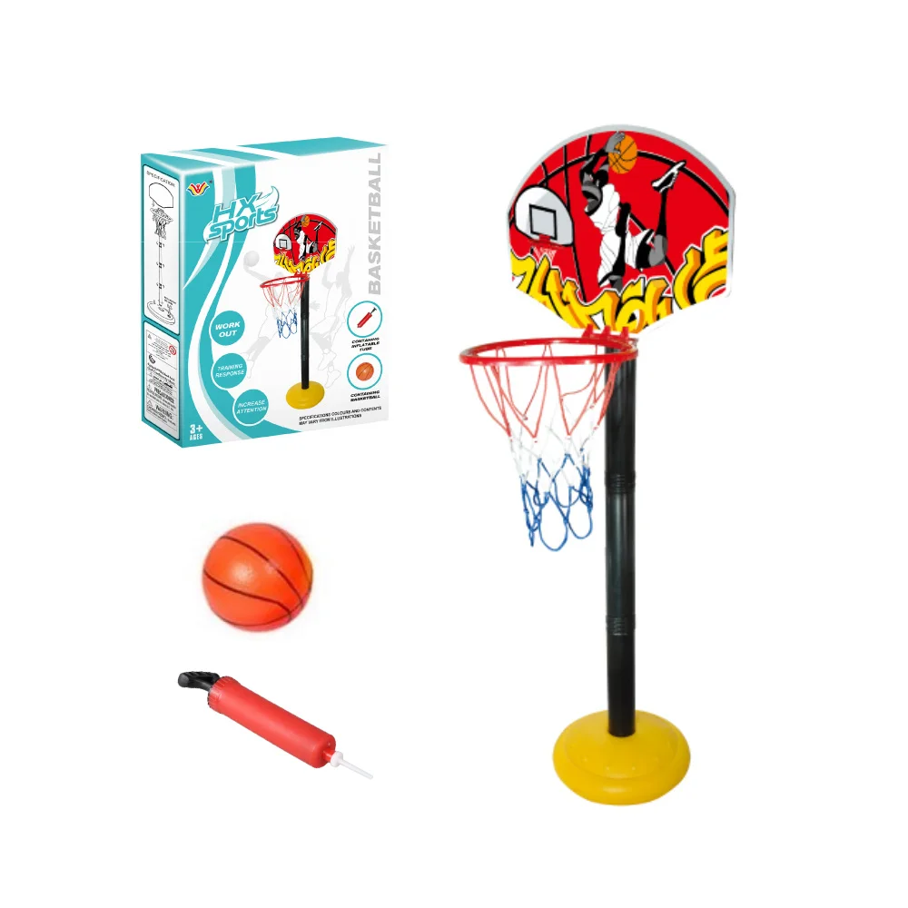 Mini panier de basket-ball réglable, jouets interactifs parent-enfant, parfait pour les jeux d'intérieur et d'extérieur et les cadeaux de vacances