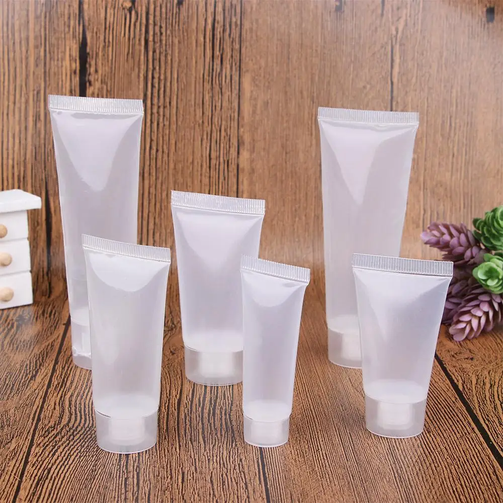 

Travel Bottle Caps Portable More Specifications Empty Hand Cream Facial Cleanser Bottles Cosmetic Transparent