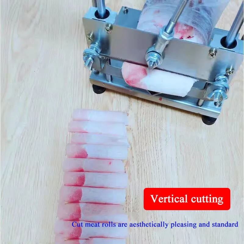 ماكينة تقطيع اللحوم المجمدة اليدوية ماكينة تقطيع لحم الضأن المنزلية أدوات المطبخ #5