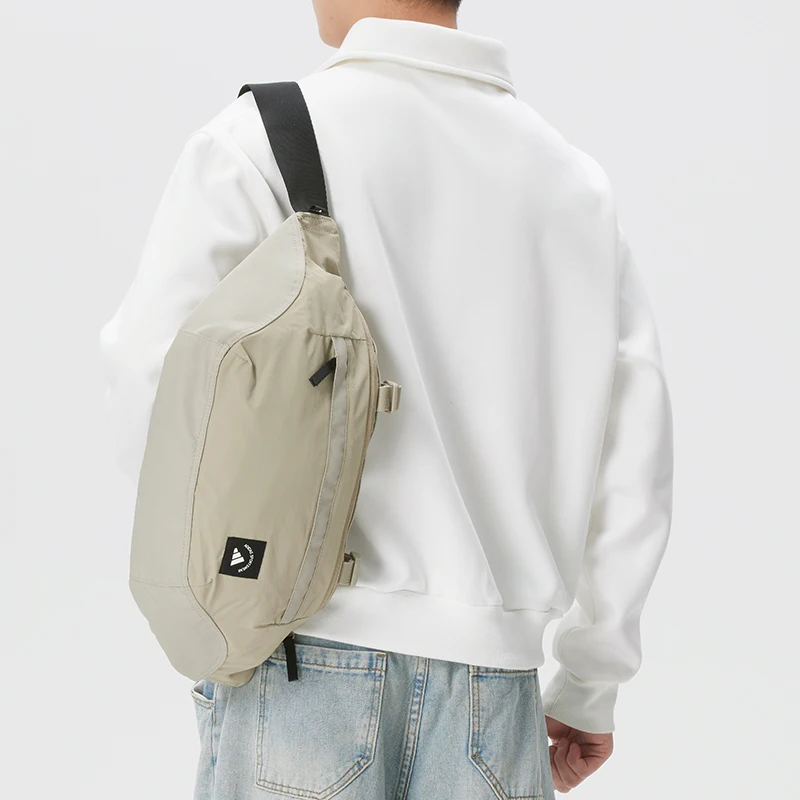Adidas Shoulder Bag, Men's and Women's Bag, Crossbody Bag, Outdoor Leisure Bag, Fitness Running Small Bag Kt3090-1