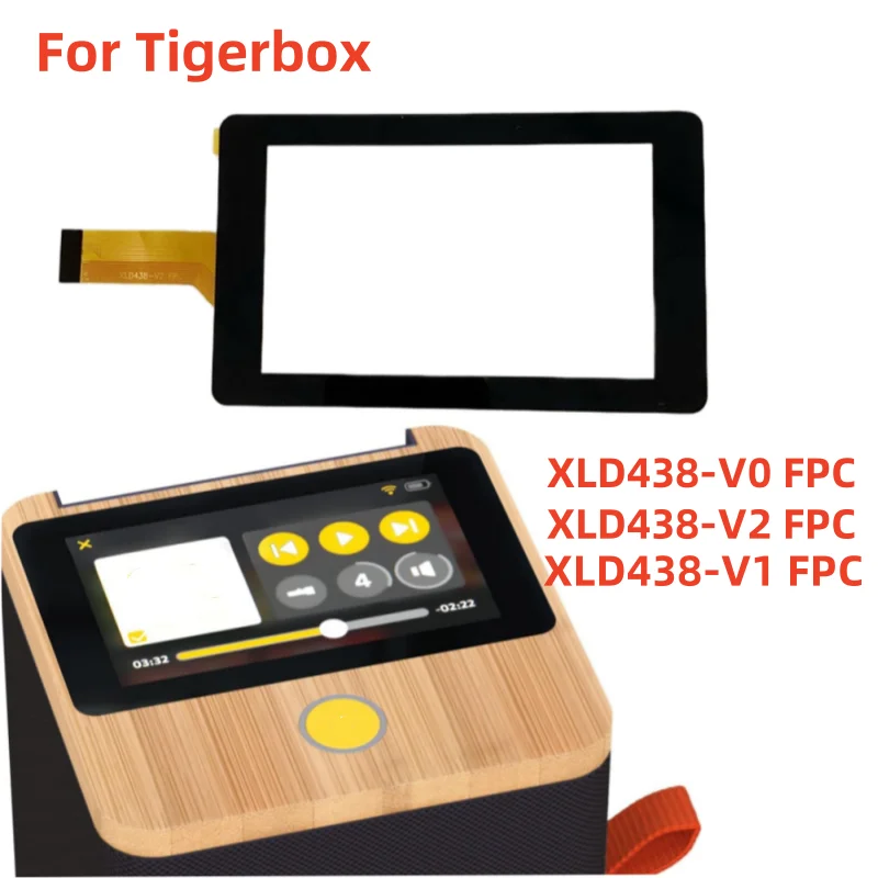 

4.3" For Tigermedia Tigerbox Touch Screen Digitizer Touch Glass Panel XLD438-V0 FPC XLD438-V2 XLD438-V1 FPC Replacement Parts