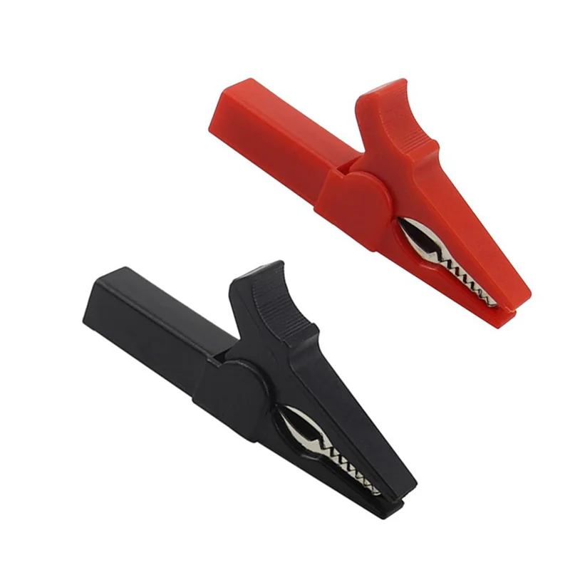 ABMO 20Pack Alligator Clips 1000V 32A Heavy Duty Full Insulated Automotive Car Battery Alligator Clips Electrical Test Clips