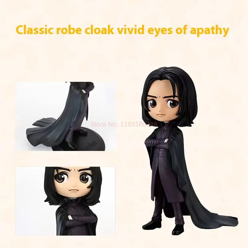 Bandai Q-Posket Serie Harry Potter Edizione carina Animazione Action Figure Modello Hermione Granger Ron Weasley Collezione Giocattolo per bambini
