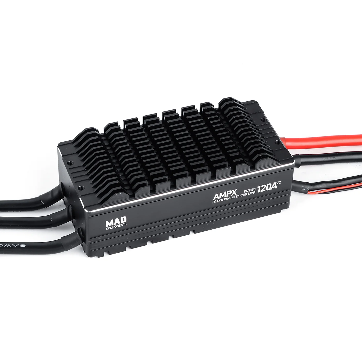 

ATV AMPX 120A 12-24S V2.0 Water Proof Brushless For UAV Drone Motor Brushless Esc Motor Controller Big Thrust Big Drone