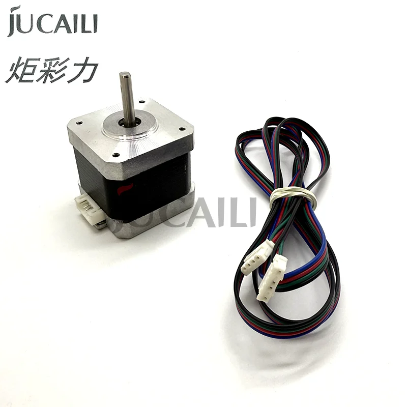 

JUCAILI Высококачественный шаговый двигатель 17HD40020-23A для подъемного двигателя Senyang Ink Station с кабелем и разъемом