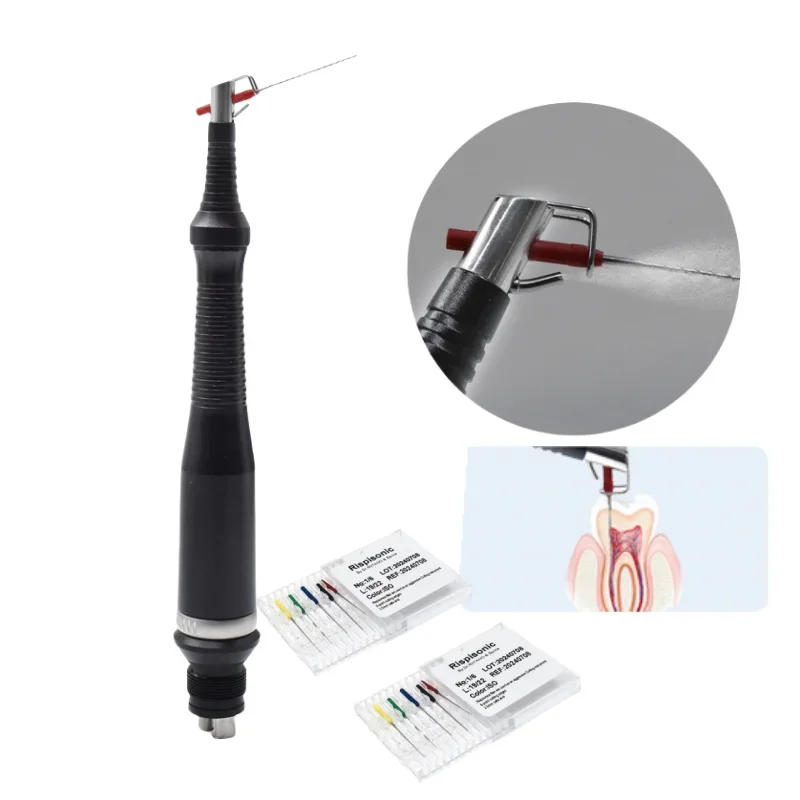 Sonic Air Driven Endo System Endodontic Dentals Handpiece Fit Micro Mega MM1500 Root Canal Activator Irrigation