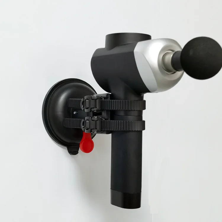 

Fascia gun, holder, support shelf, wall, suction cup, massage