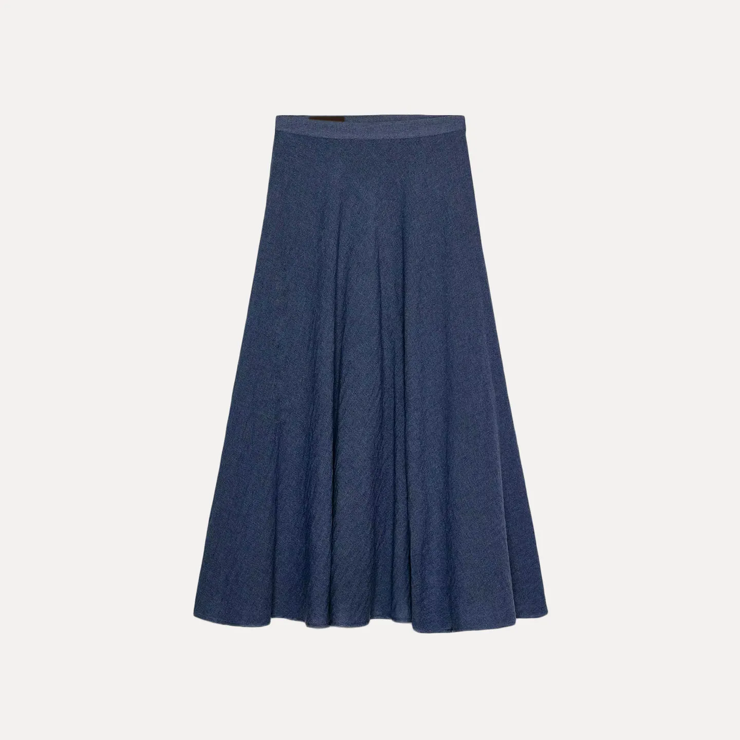 Faionable falda larga Ne Midi de invierno para mujer nueva Sle Ele versátil Dr cintura baja A-Line ape otro Material