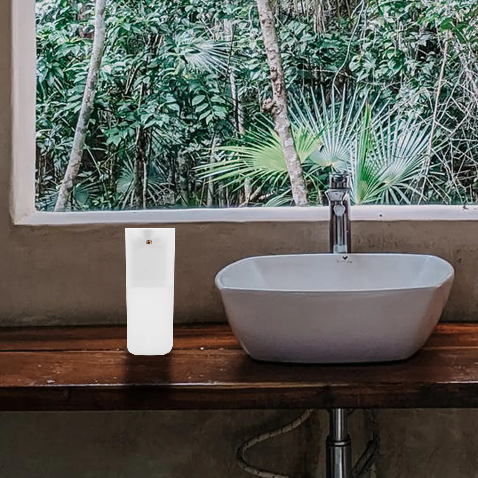 

Автоматический сенсорный дозатор спрея для спирта 350 мл, премиум-класса, пластиковый, бесконтактный, многоразовый, с умным датчиком, для дома, ванной и кухни